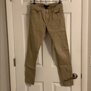 Skinny leg Banana Republic size 27/4 khakis